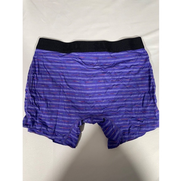 NIB SAXX [ Small ] Vibe Stretch Boxer Briefs in Purple‎ Gradient Stripe - Picture 13 of 15